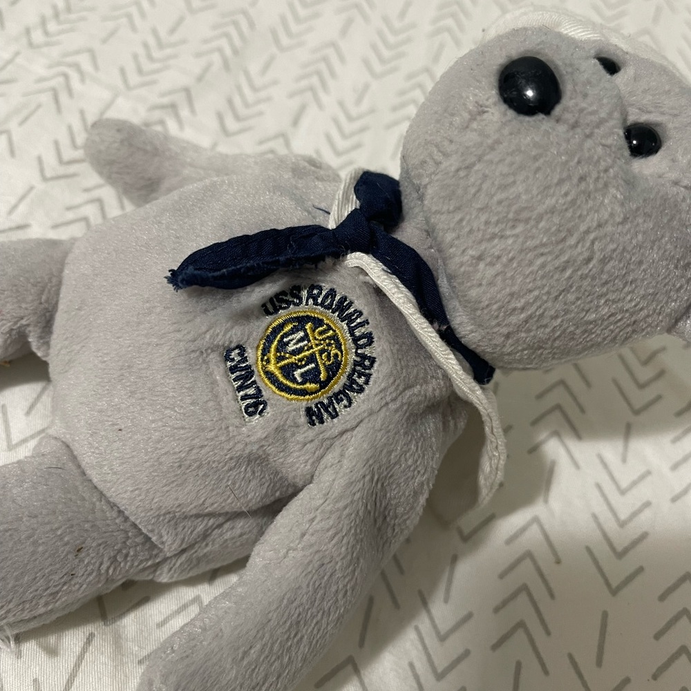 Ty Beanie Baby USS Ronald Reagan Bear